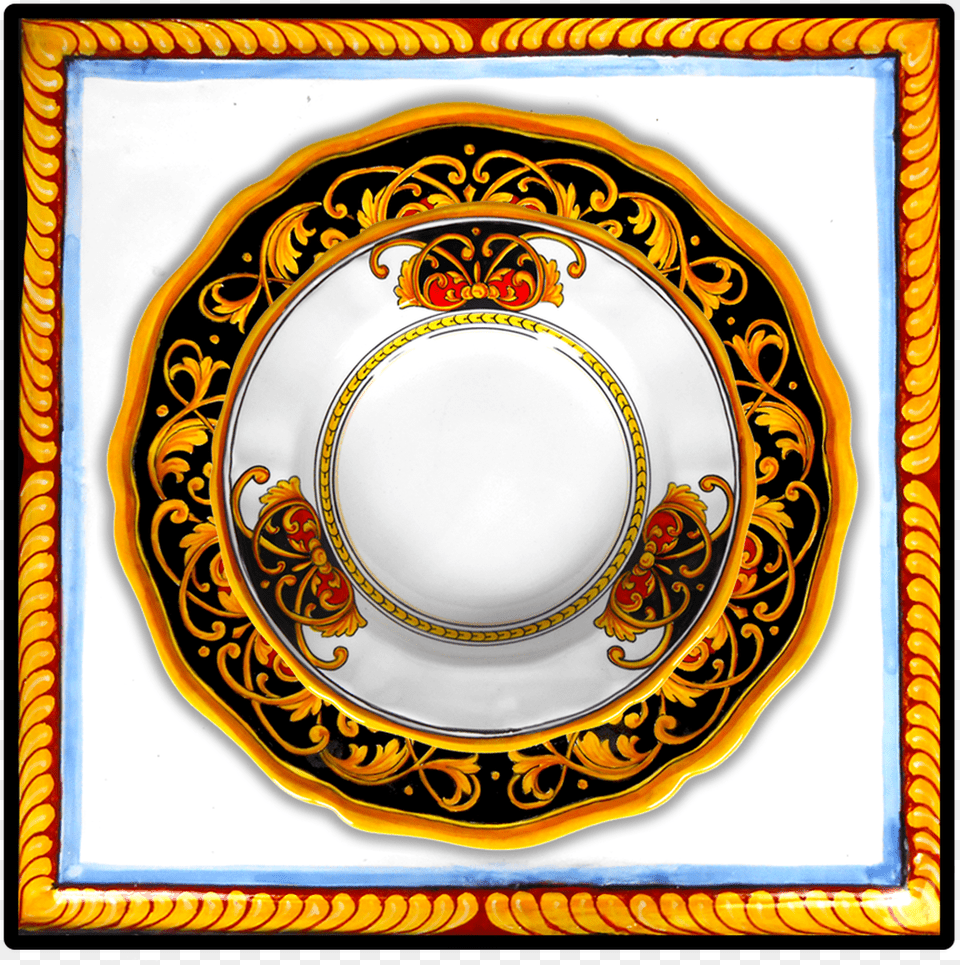 Placemat Rome Collection Circle, Art, Plate, Porcelain, Pottery Free Transparent Png