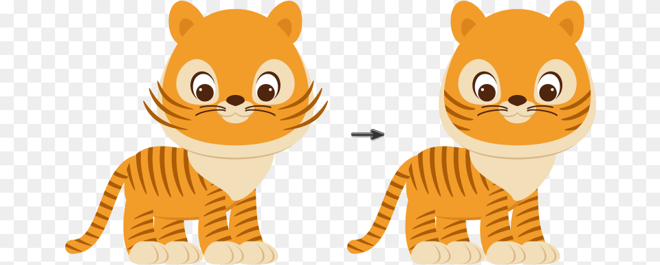 Placing The Stripes On The Face Imagenes De Un Puma Animado, Animal, Bear, Mammal, Plush Free Transparent Png