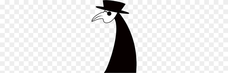 Plague Doctor Cartoon Character, Animal, Beak, Bird, People Free Png