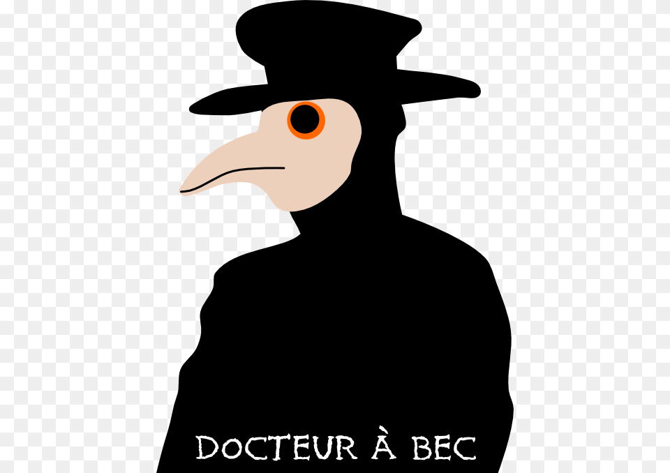 Plague Doctor Clipart, Hat, Clothing, Animal, Beak Free Transparent Png