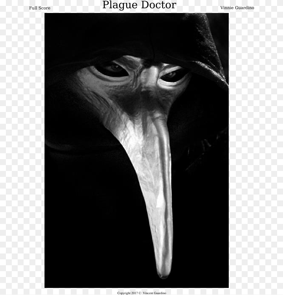 Plague Doctor Sheet Music For Violin Piano Strings All Scp Containment Breach, Portrait, Photography, Person, Head Png Image