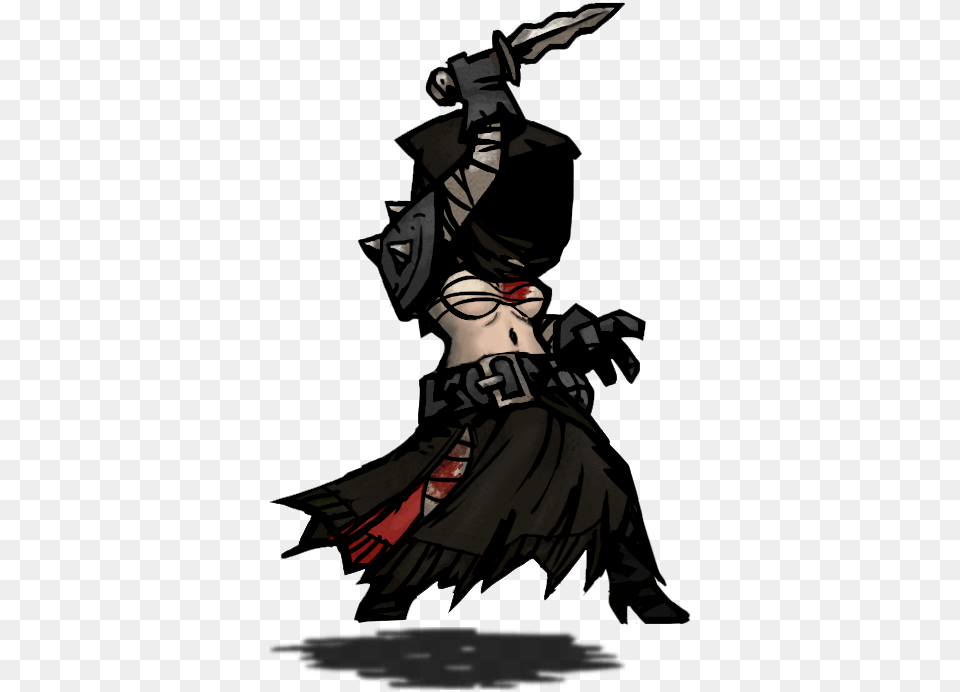 Plague Doctor Sprite Attack Dagger Plague Doctor Darkest Dungeon Sprites, Adult, Female, Person, Woman Png