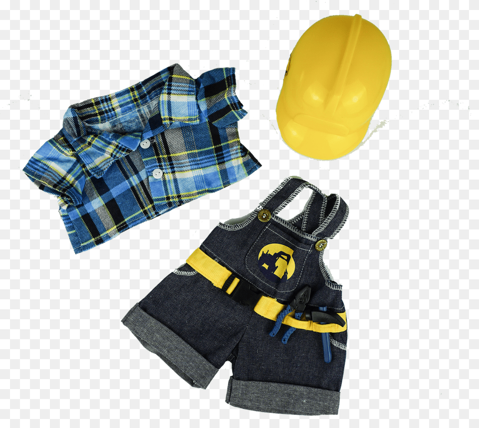 Plaid, Clothing, Hardhat, Helmet, Shirt Png Image