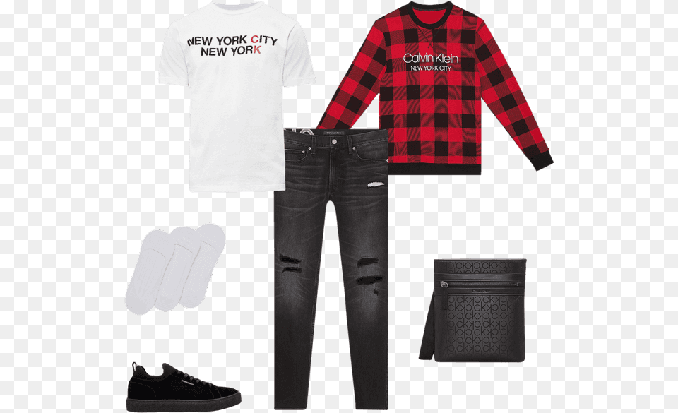 Plaid, Clothing, Pants, T-shirt, Shirt Png Image