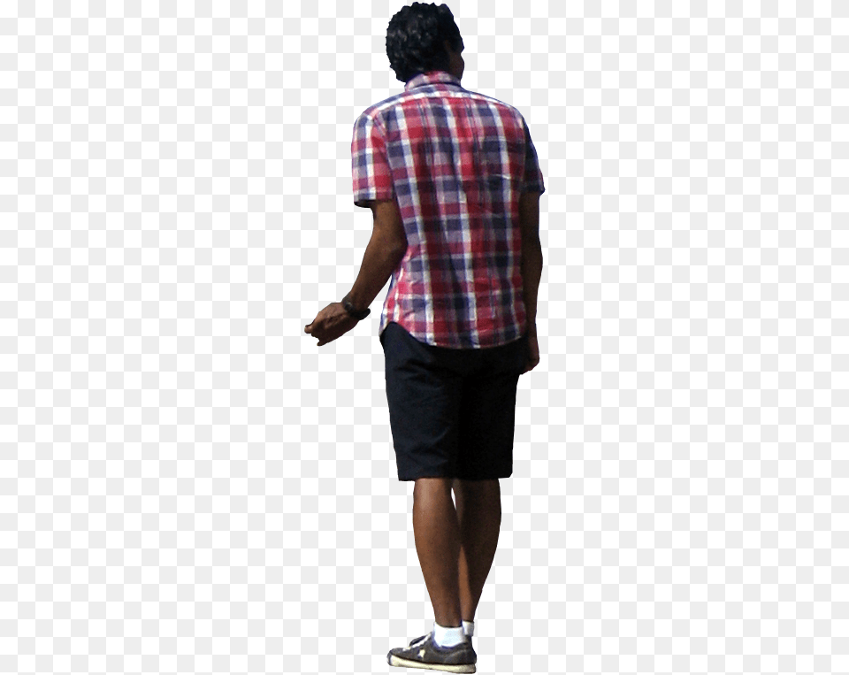 Plaid, Person, Shoe, Shorts, Hand Free Png