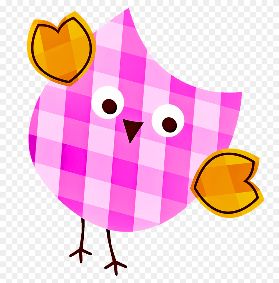 Plaid Owl Clipart, Applique, Pattern, Balloon Png Image