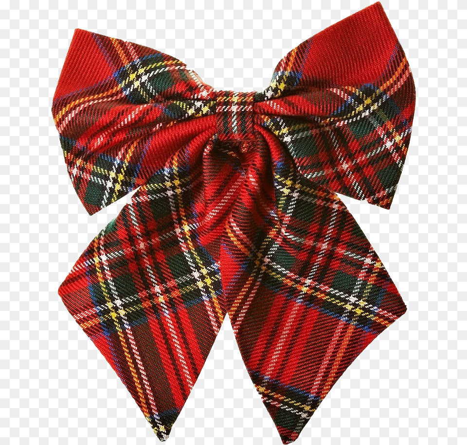 Plaid Ribbon Background Image Mart Plaid Bow Transparent Background, Accessories, Formal Wear, Tie, Bow Tie Free Png Download