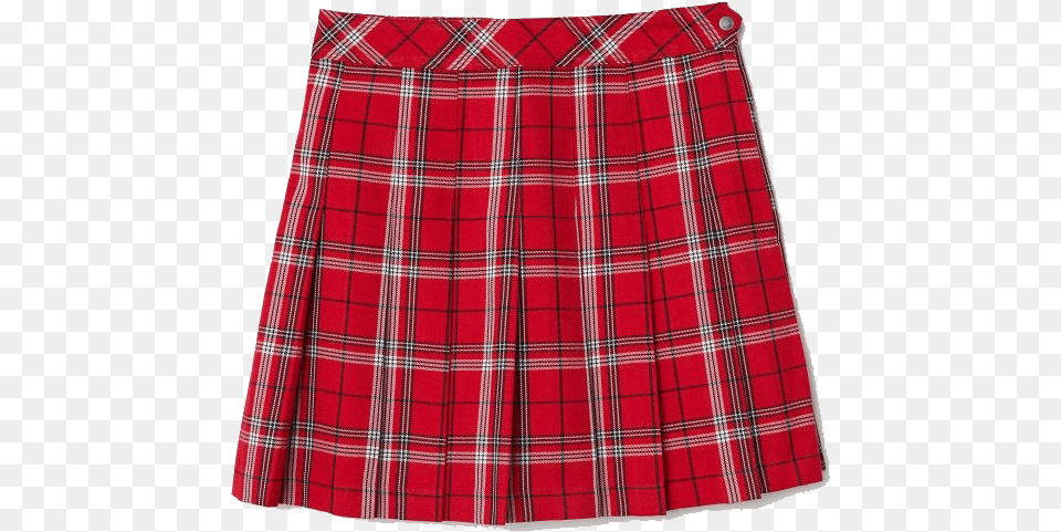 Plaid Skirt Picture Red Hampm Skirt, Clothing, Tartan, Kilt Png Image