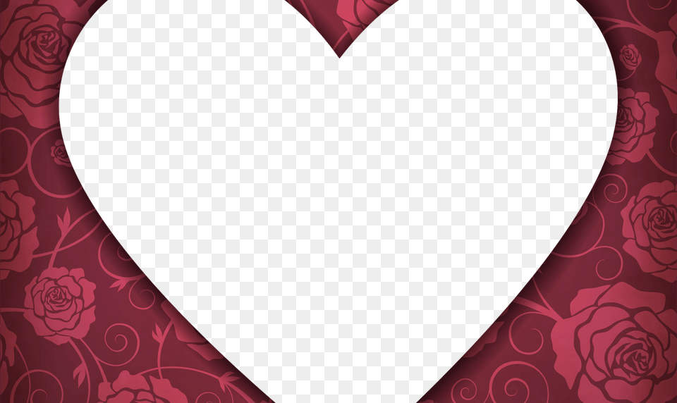 Plaid Wood Heart Frame Clip Art Wooden Thing, Flower, Plant, Rose, Maroon Free Png Download