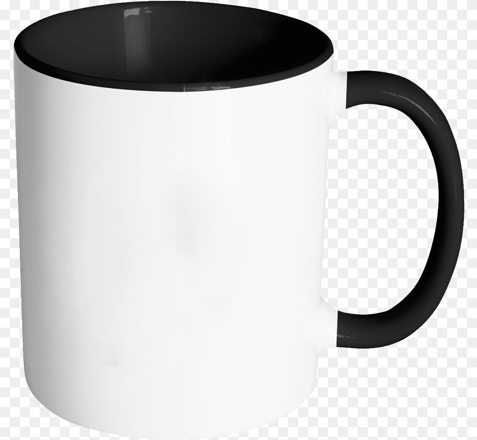 Plain Accented Mugs The Fugly Mug Company Black Plain Mug, Cup, Beverage, Coffee, Coffee Cup Png Image