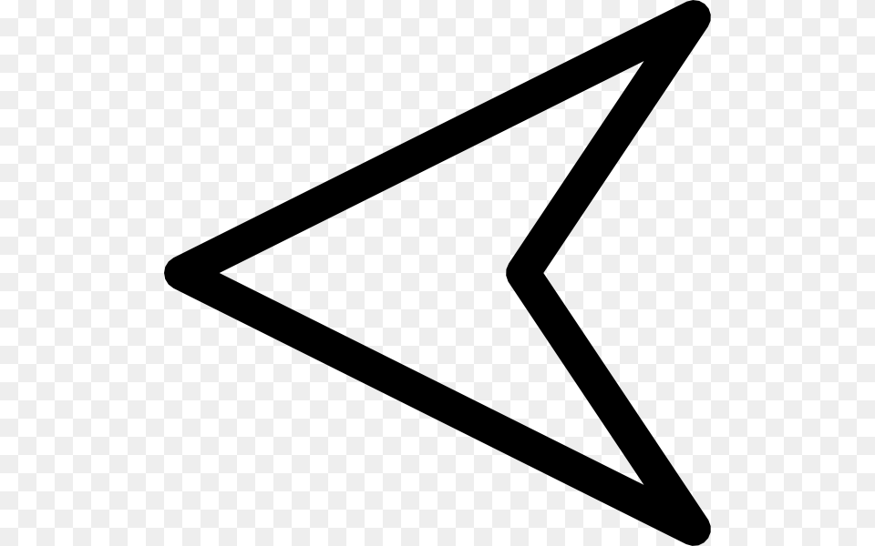 Plain Arrow Clip Art, Triangle, Weapon, Bow Png Image