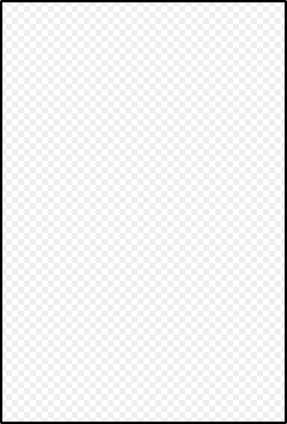 Plain Black Border Clip Art Library Simple Border Transparent Background, Gray Png