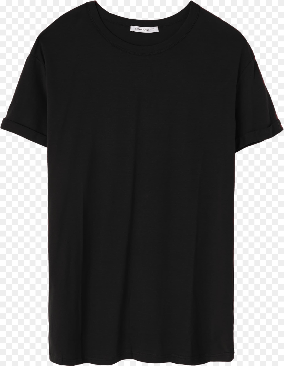 Plain Black T Shirt Pic T Shirt Plain Black, Clothing, T-shirt, Sleeve Free Png