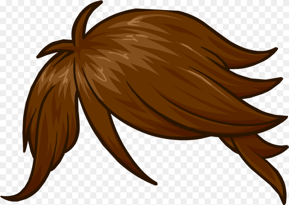 Plain Club Penguin Hair Original Size Club Penguin Hair Cutout, Animal, Fish, Sea Life, Shark Free Png Download