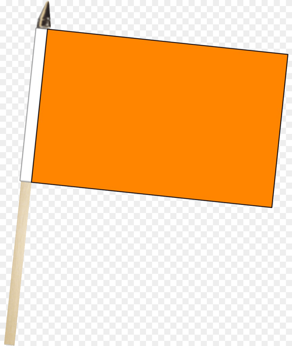 Plain Orange Flag Clipart All Orange Flag Clip Art, Text Free Png Download