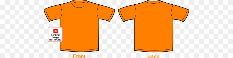 Plain Orange Shirt Clip Art, Clothing, T-shirt, Person Png