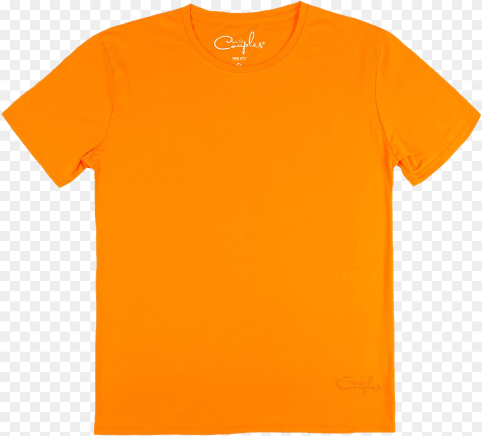 Plain Orange T Shirt Download Transparent Hampm Yellow T Shirt, Clothing, T-shirt Png