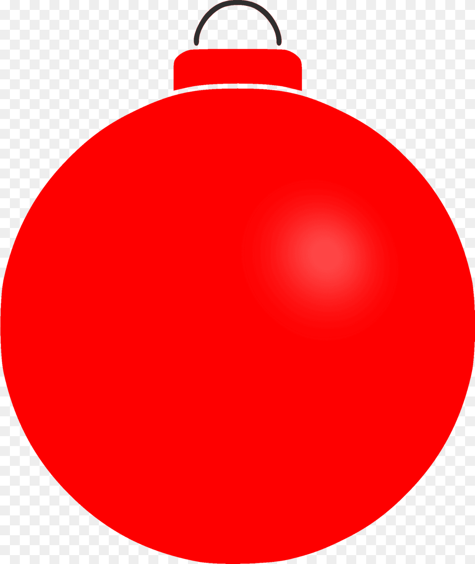 Plain Red Bauble Not Shiny Clipart, Ammunition, Bomb, Weapon, Balloon Png