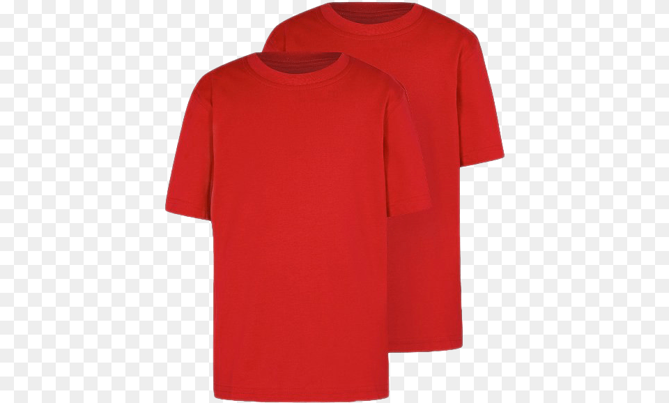 Plain Red T Shirt Photo T Shirt, Clothing, T-shirt, Sleeve Free Png