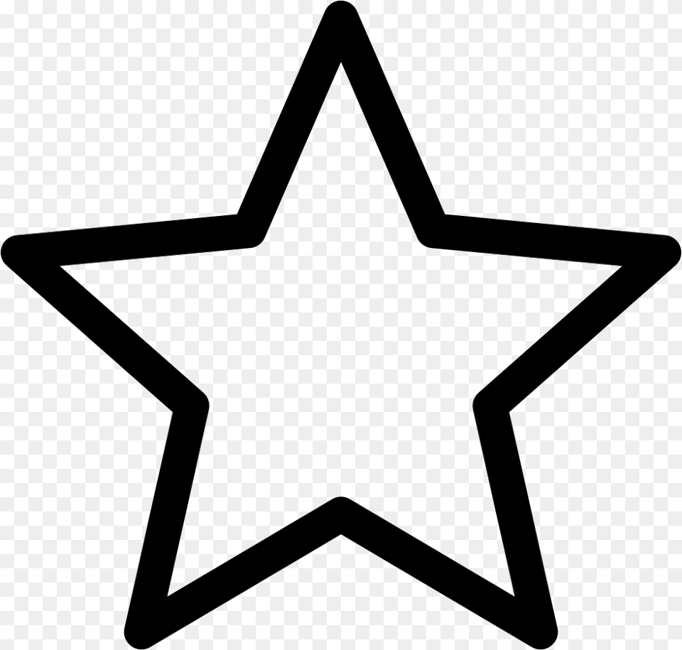 Plain Star, Star Symbol, Symbol, Cross Free Png
