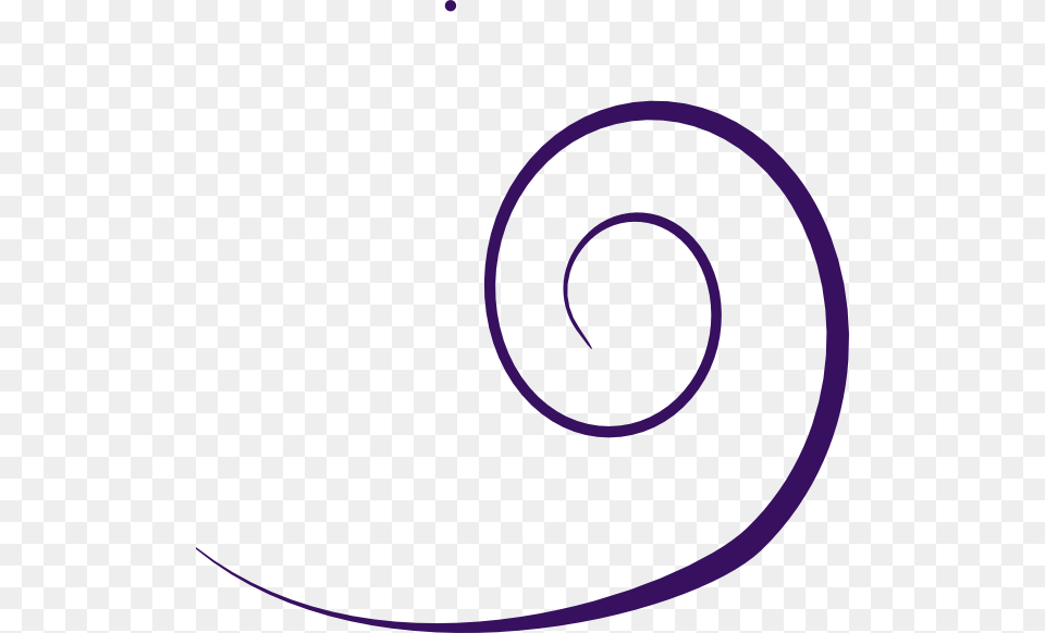 Plain Swirl Purple Clip Art Curl Clipart, Spiral, Text, Disk Free Png Download