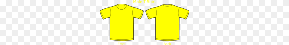 Plain T Shirts Yellow Clip Art, Clothing, Shirt, T-shirt Free Png Download