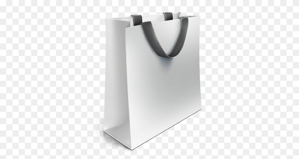 Plain White Luxury Shopping Bag, Shopping Bag, Tote Bag, Mailbox Free Png
