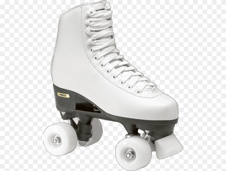 Plain White Roller Skates, Clothing, Footwear, Shoe Free Png Download