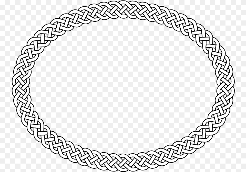 Plait Border Oval Svg Clip Arts White Oval Borders Transparent Background, Dynamite, Weapon, Accessories, Jewelry Png Image