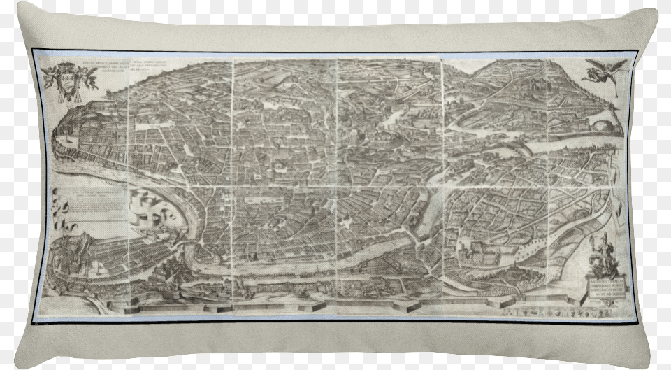 Plan Rome, Cushion, Home Decor, Pillow, Map Png Image
