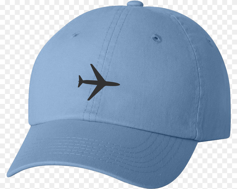 Plane Baby Blue Youth Hatclass Baseball Cap, Baseball Cap, Clothing, Hat, Aircraft Free Transparent Png