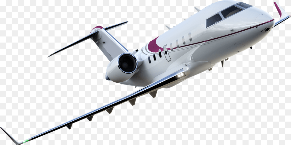 Plane Business Jet, Aircraft, Airliner, Airplane, Transportation Free Transparent Png