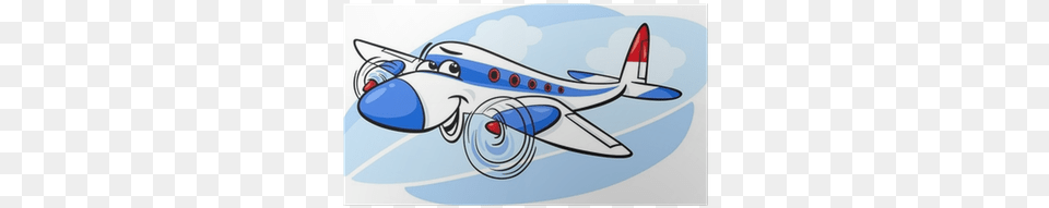 Plane Cartoon, Aircraft, Airplane, Jet, Transportation Free Png Download