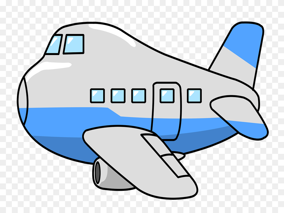Plane Clip Art, Aircraft, Airliner, Airplane, Transportation Png