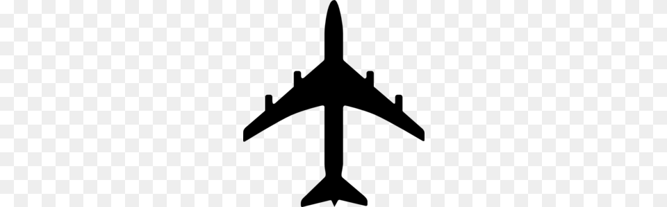 Plane Clip Art, Gray Free Transparent Png