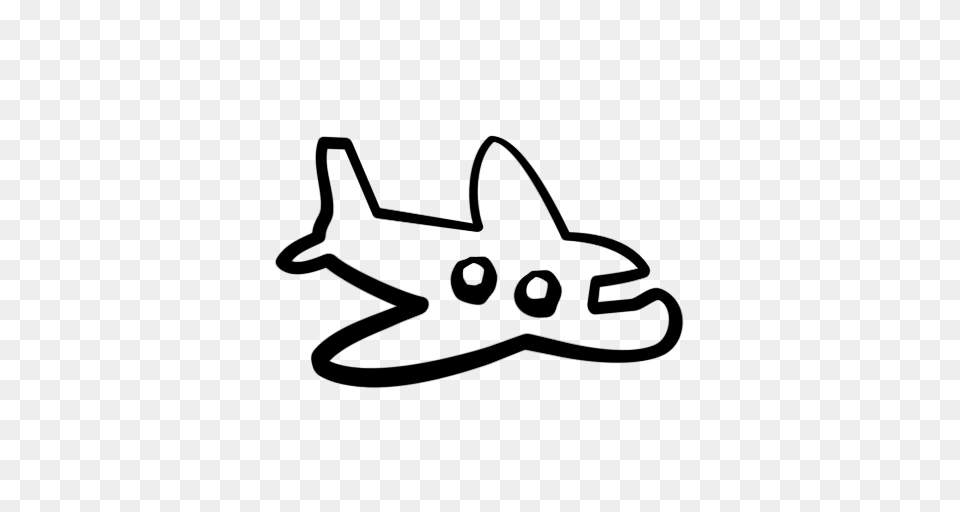 Plane Clipart Simple, Stencil, First Aid Free Transparent Png