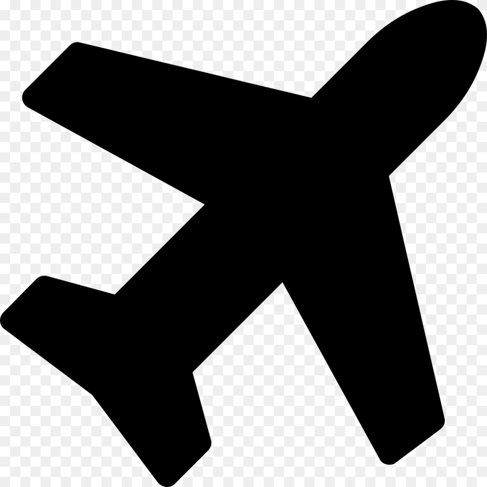 Plane Icon, Silhouette, Symbol, Appliance, Ceiling Fan Free Png Download