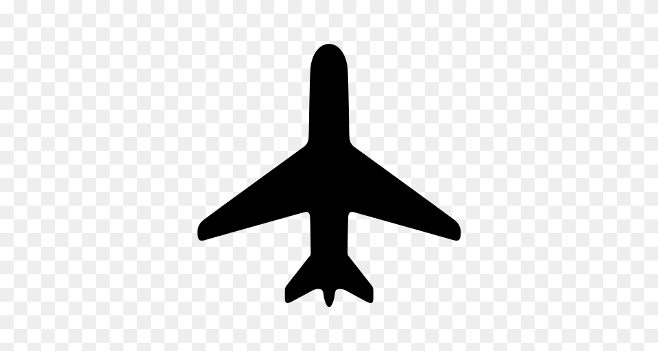 Plane Icon Iconshow, Silhouette, Lighting, Electronics Png Image