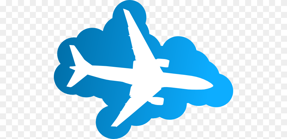 Plane In The Sky Clip Art, Aircraft, Transportation, Vehicle, Airplane Free Transparent Png