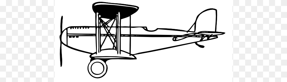 Plane Outline Clip Art, Aircraft, Transportation, Vehicle, Airplane Free Png