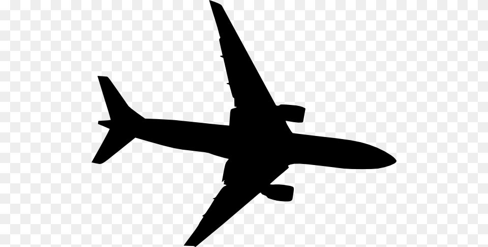 Plane Silhouet Clip Art, Aircraft, Transportation, Vehicle, Airplane Free Transparent Png