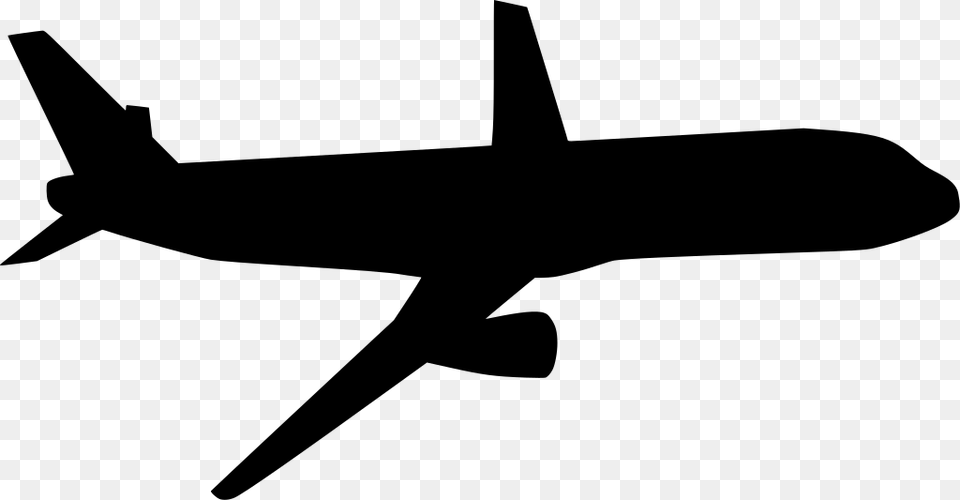 Planes Black And White, Gray Free Transparent Png