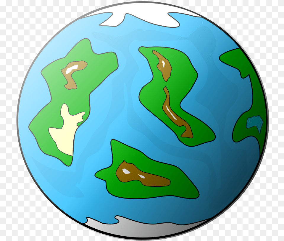 Planet Clipart Landscape Earth Clipart, Astronomy, Globe, Outer Space Png Image