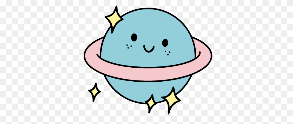 Planet Cute Saturn Jupiter Uranus Neptune Smile Happy, Astronomy, Outer Space Free Png