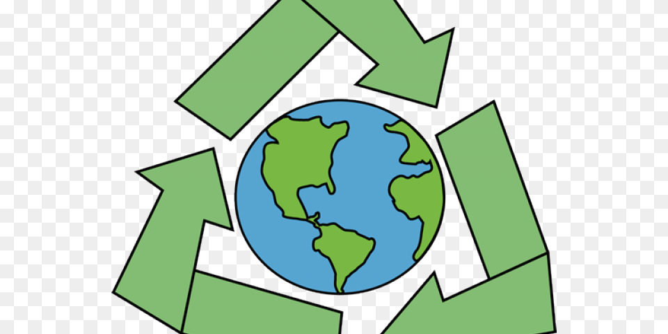 Planet Earth Clipart Earth Science, Recycling Symbol, Symbol, Face, Head Png Image