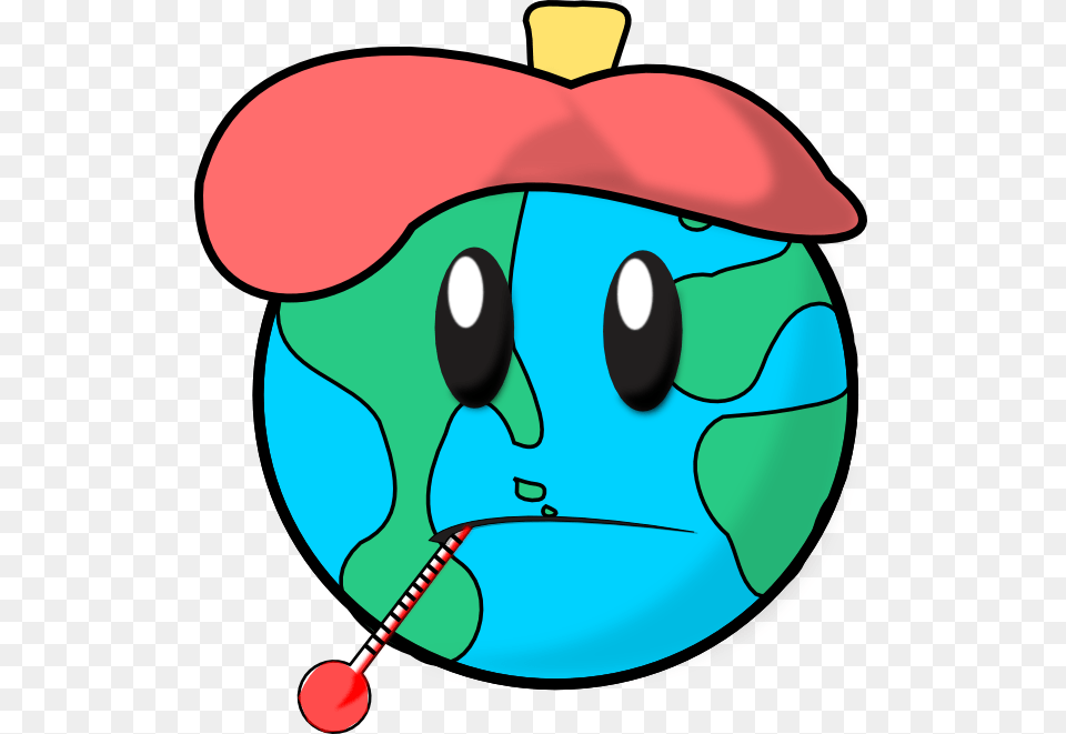 Planet Earth Clipart Sick, Sphere, Clothing, Hardhat, Helmet Png Image
