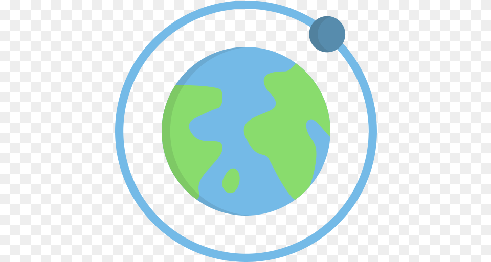 Planet Earth Orbit Icon Circle, Astronomy, Outer Space, Globe, Ammunition Free Png Download
