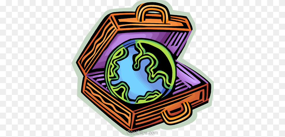 Planet Earth Royalty Vector Clip Art Illustration, Bag, Ammunition, Astronomy, Grenade Free Transparent Png
