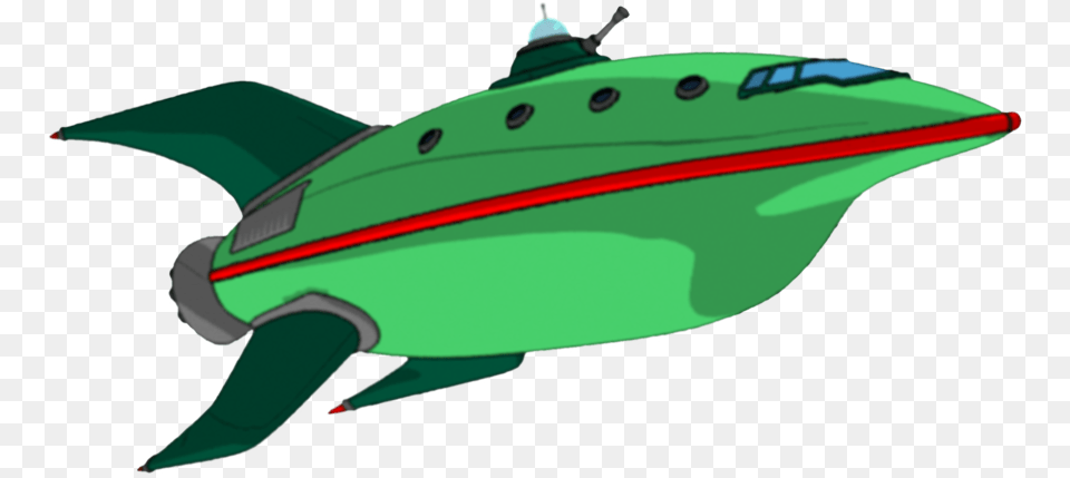 Planet Express Ship, Boat, Hydrofoil, Transportation, Vehicle Png