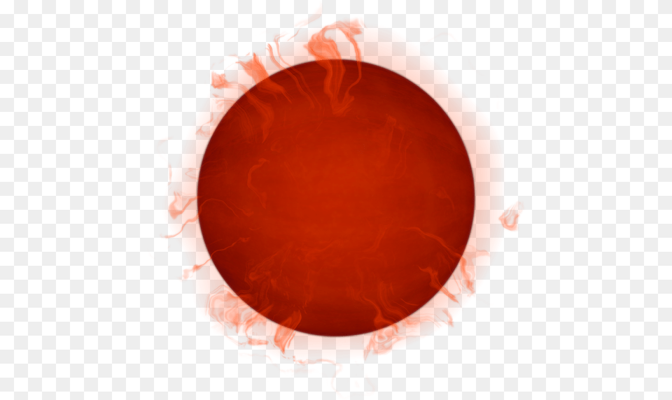 Planet Fire Red Round Isolated Circle, Accessories, Bag, Handbag Free Png Download